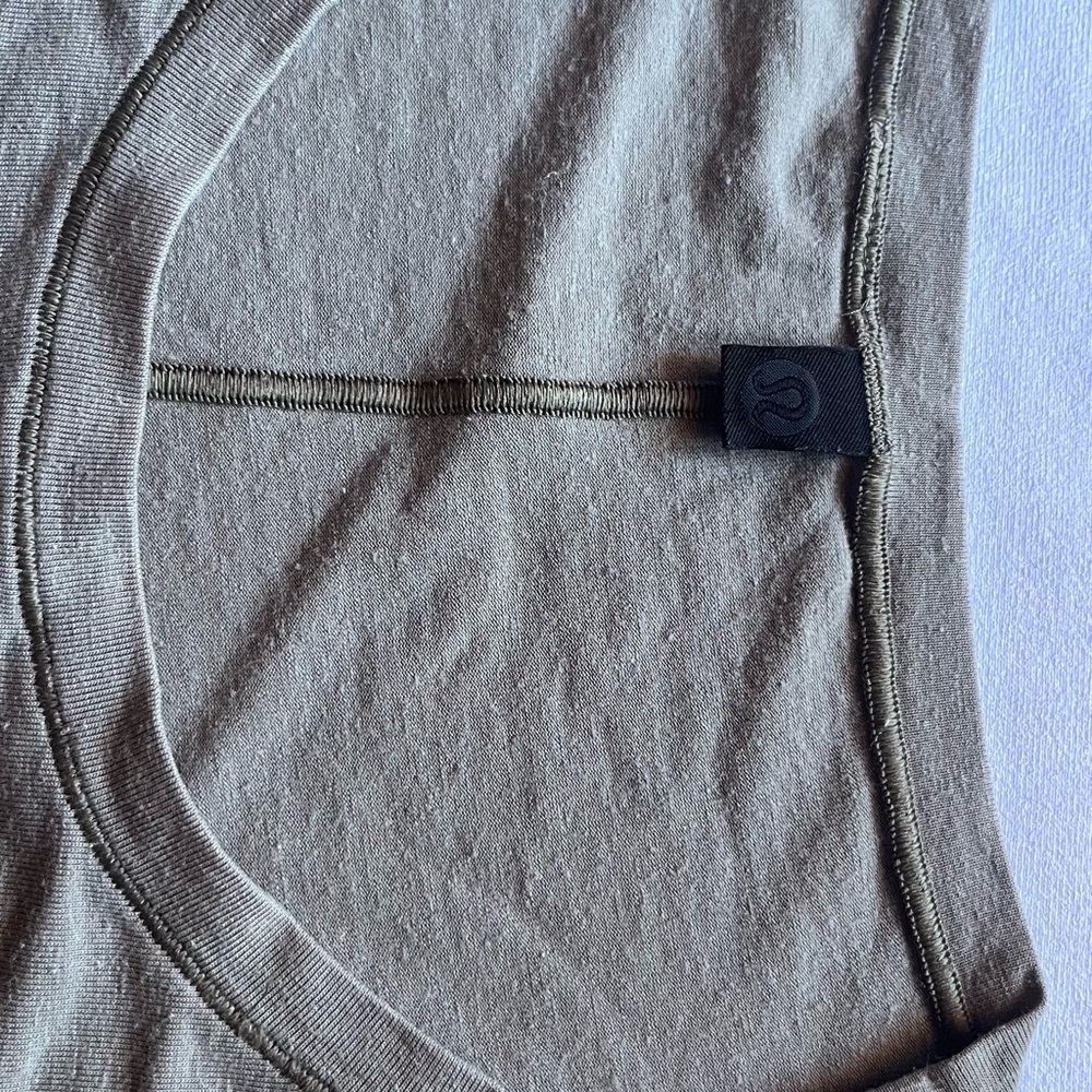 Lululemon Athletica Khaki Tank Top - Picture 2 of 10